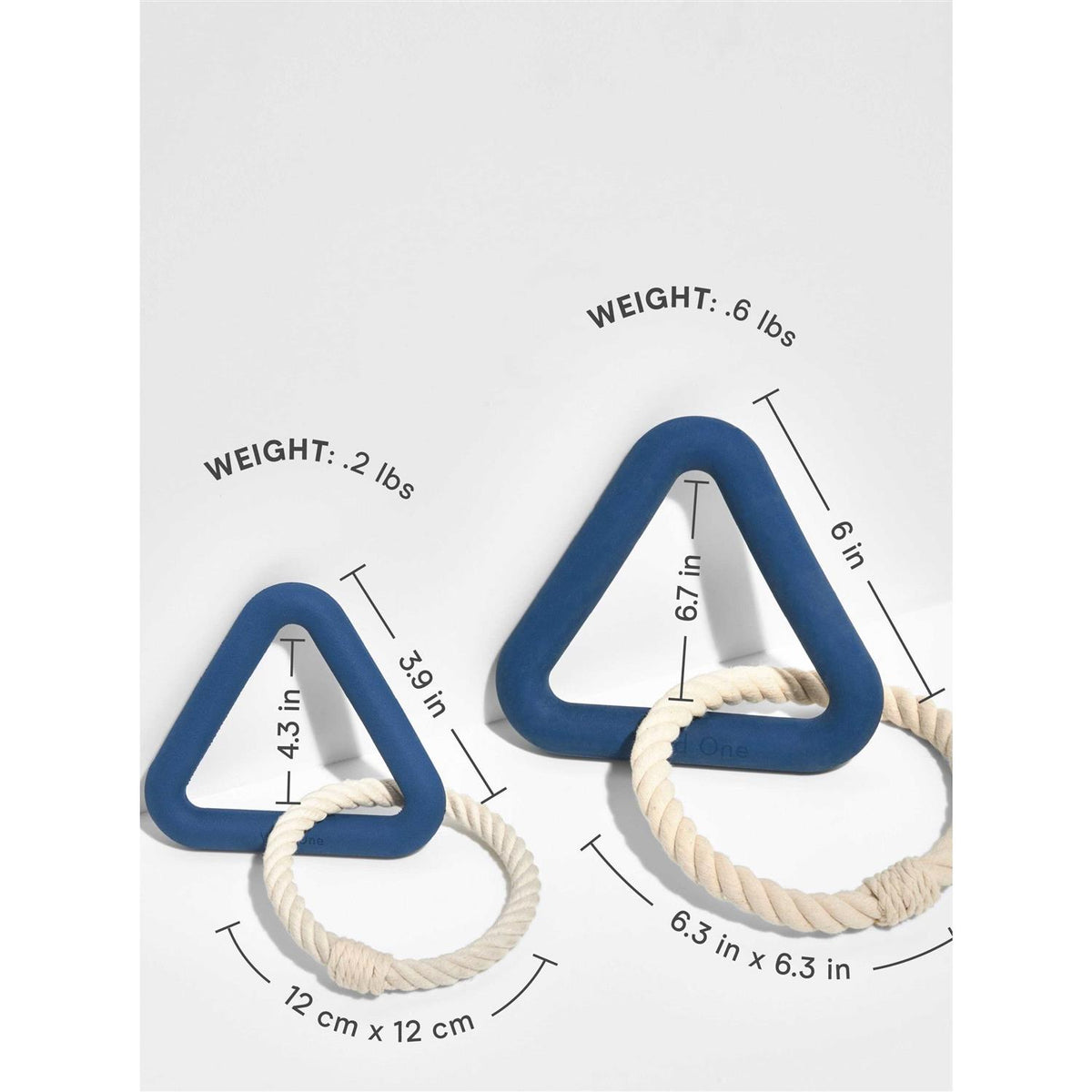 Triangle Tug Dog Toy F63964