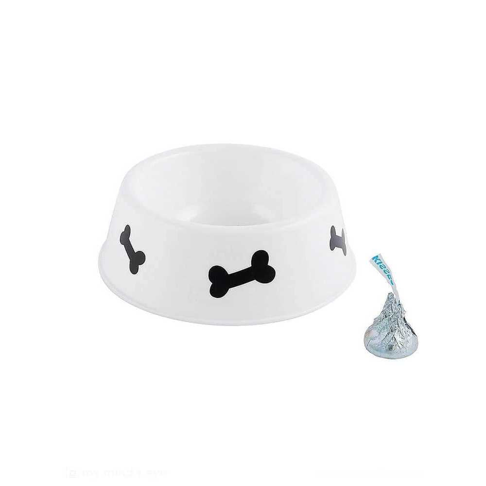 Dog Dish Shaped Party Bowls Q351