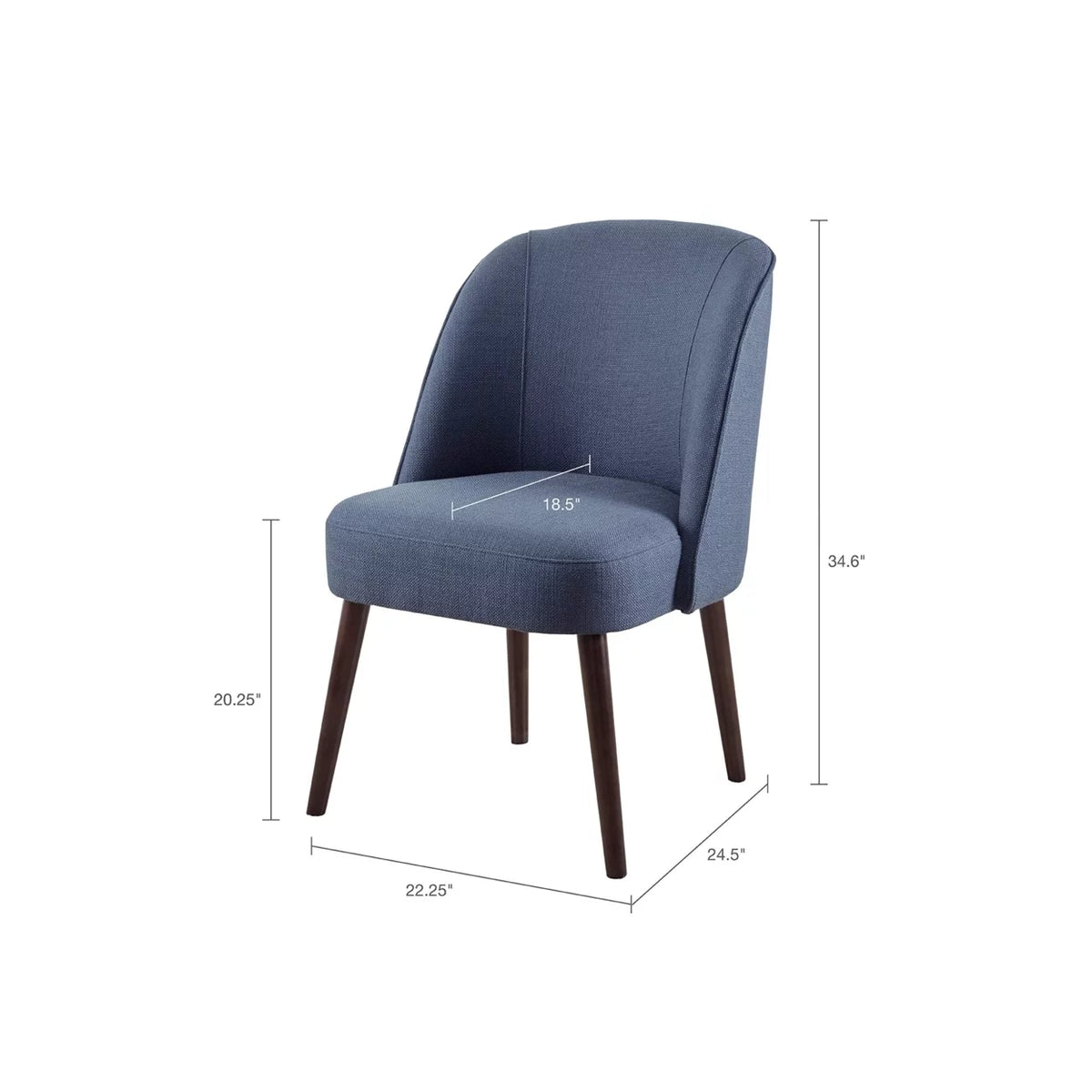 Rounded Back Dining Chair X186186