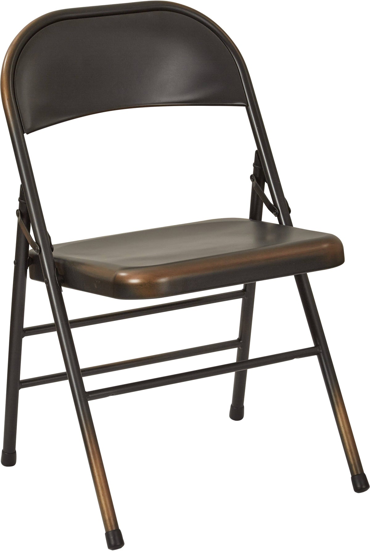 Antique Copper Steel Folding Chair L3416