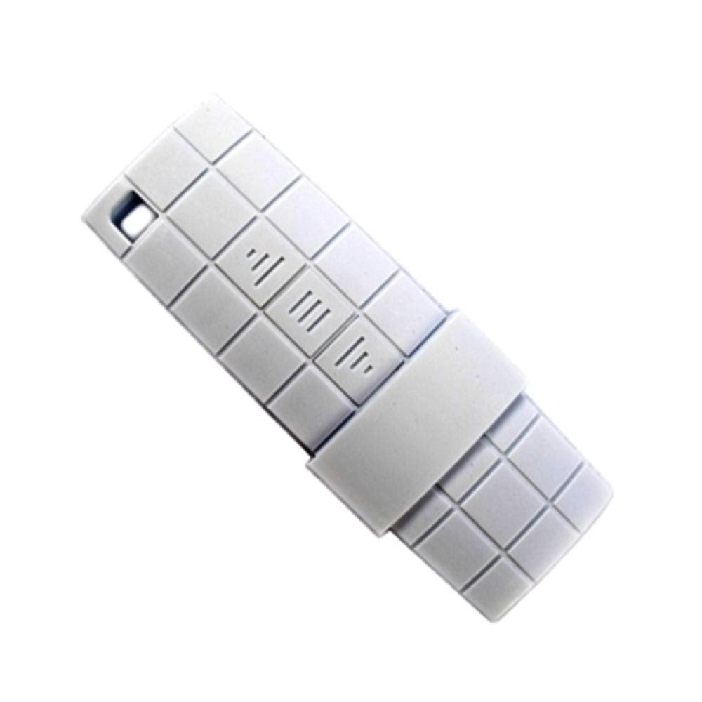 Retractable Motorized Patio Awning 12 x 10 Feet Gray and White Striped Y858