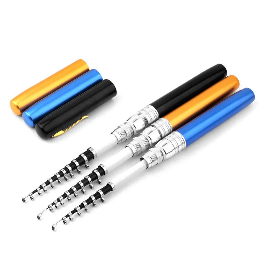 Telescopic Aluminum Alloy Fishing Rod with Metal Spinning Reel L673