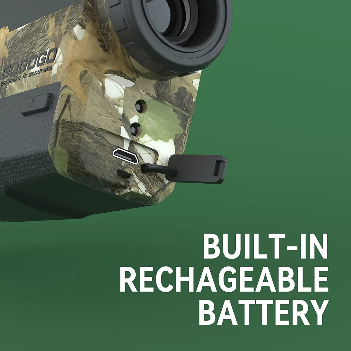 Laser Rechargeable Rangefinder 800 Yards 6X K902833