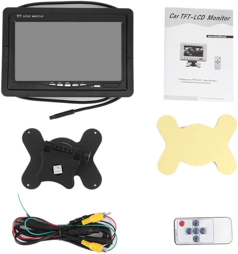 7in High Definition Reverse Rearview Monitor Pack of 2 W761