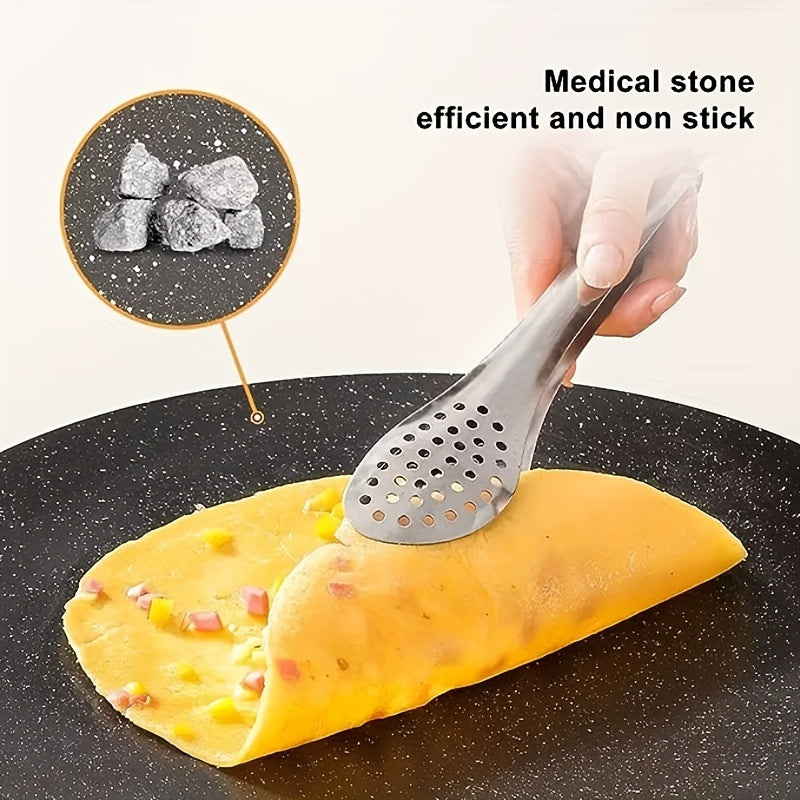 Non-stick Coating Round BBQ Grill Pan Q791