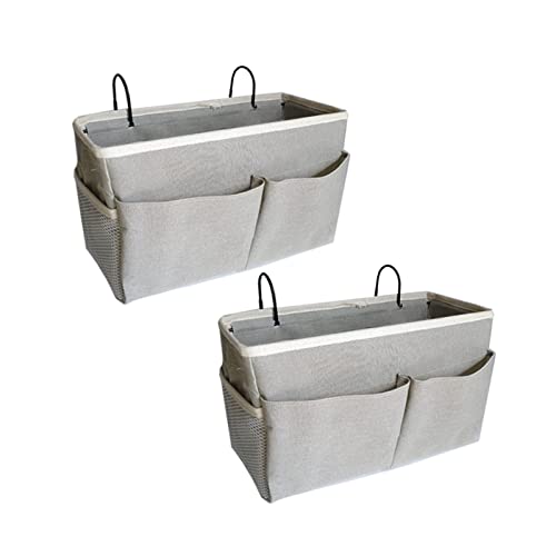 Grey Bedside Hanging Storage Organizer B227