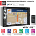 6.2 inch Double Din Car Stereo with Built-in Navigation Q78938