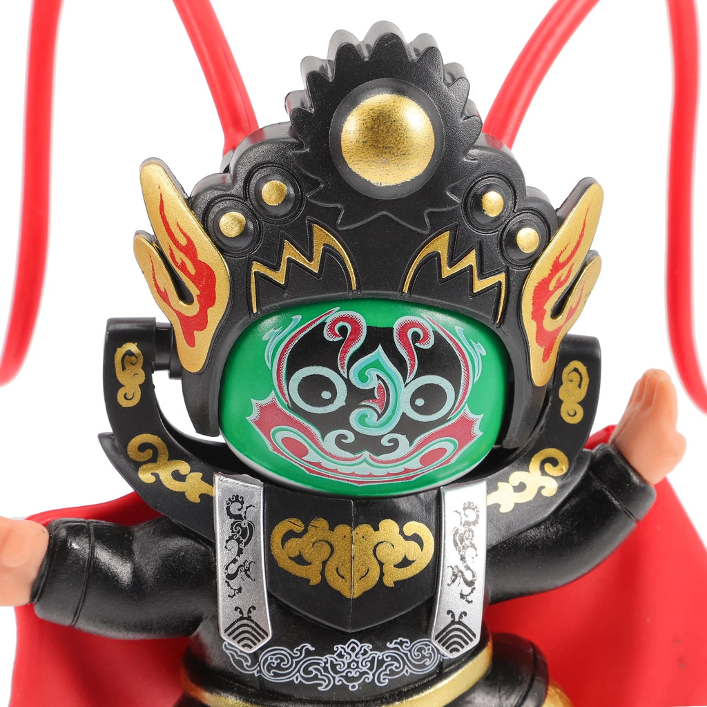 2pcs Chinese Ancient Sichuan Opera Face Changing Doll Ornament W910