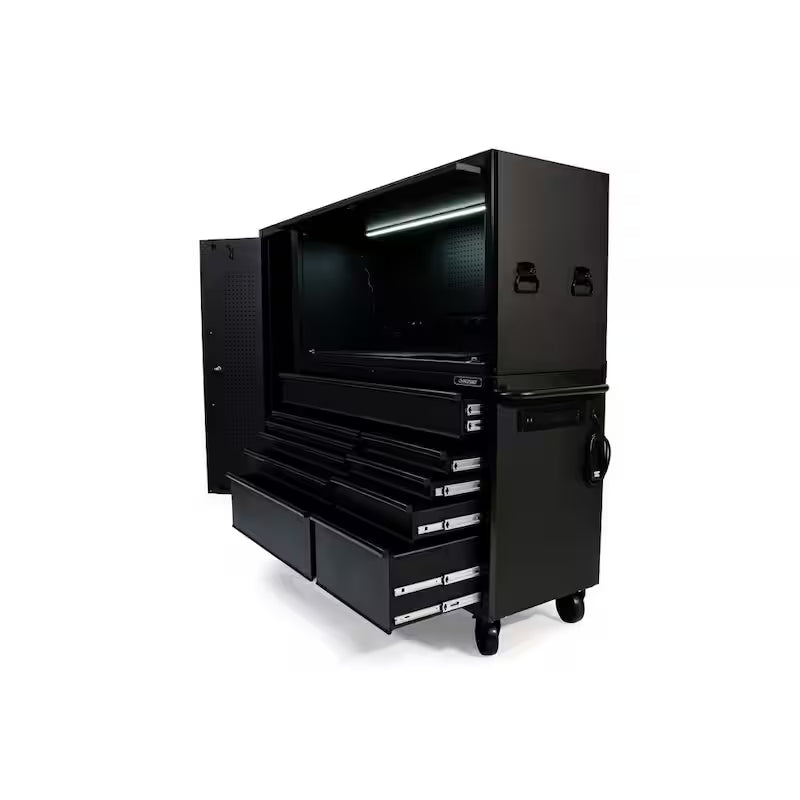 10 Drawer Matte Black Garage Workcenter M97054