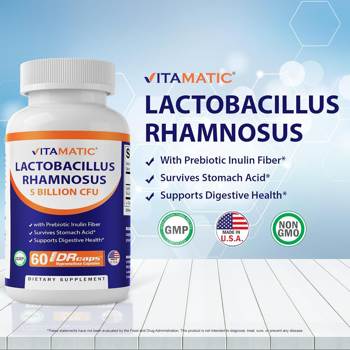 Lactobacillus Rhamnosus 60 Count Capsules Q810