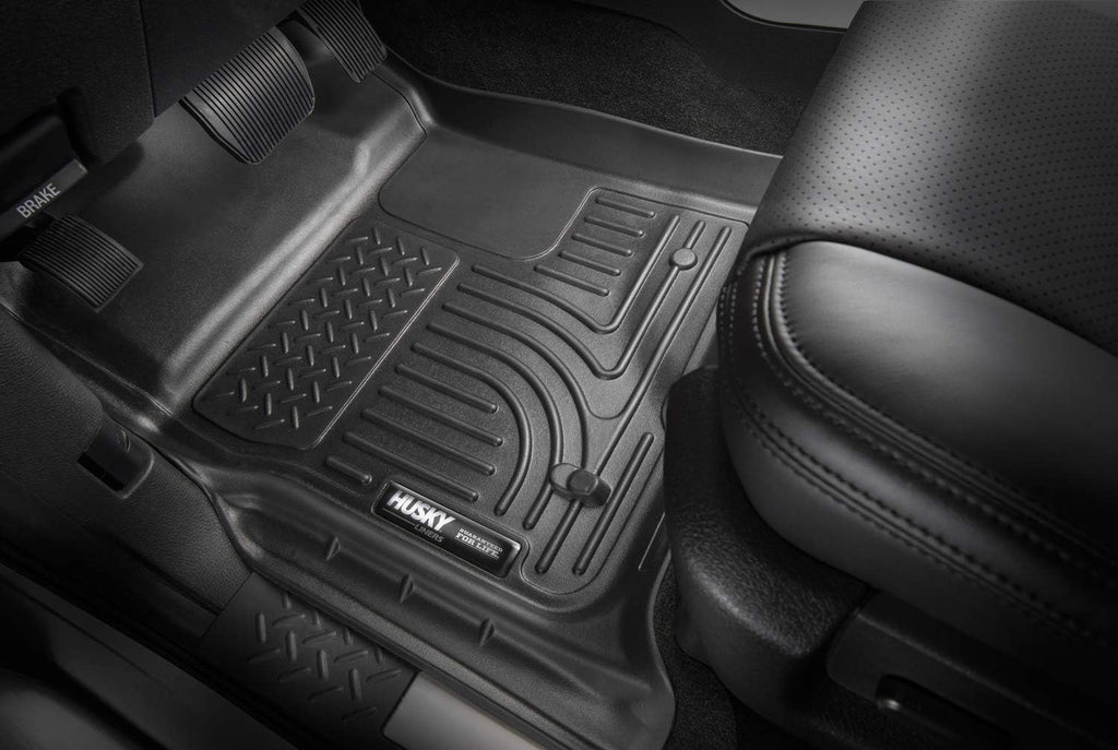 Center Hump Floor Liner Black 1 Pcs Pack of 2 W85030