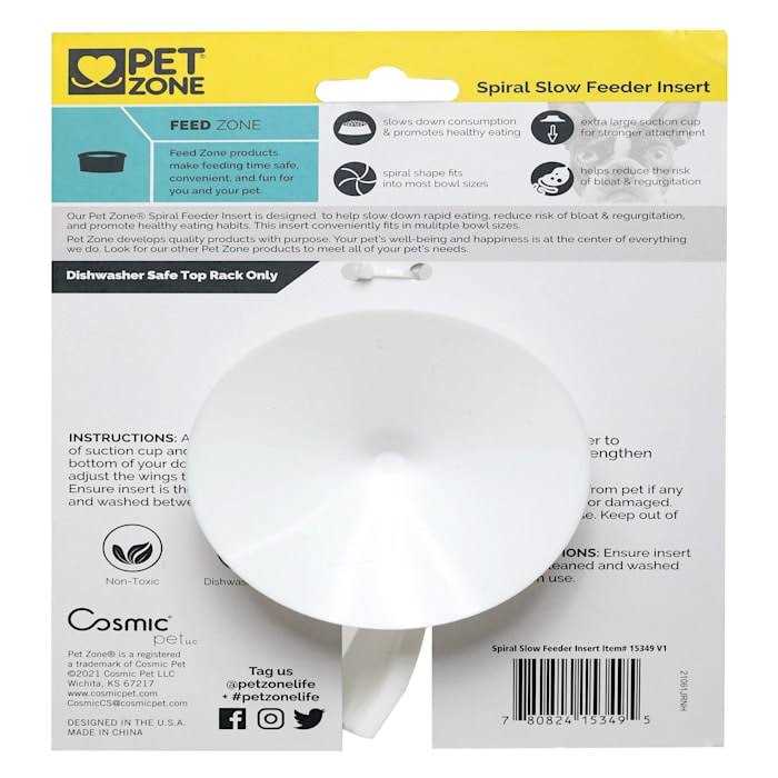 White Dog Slow Feeder X518