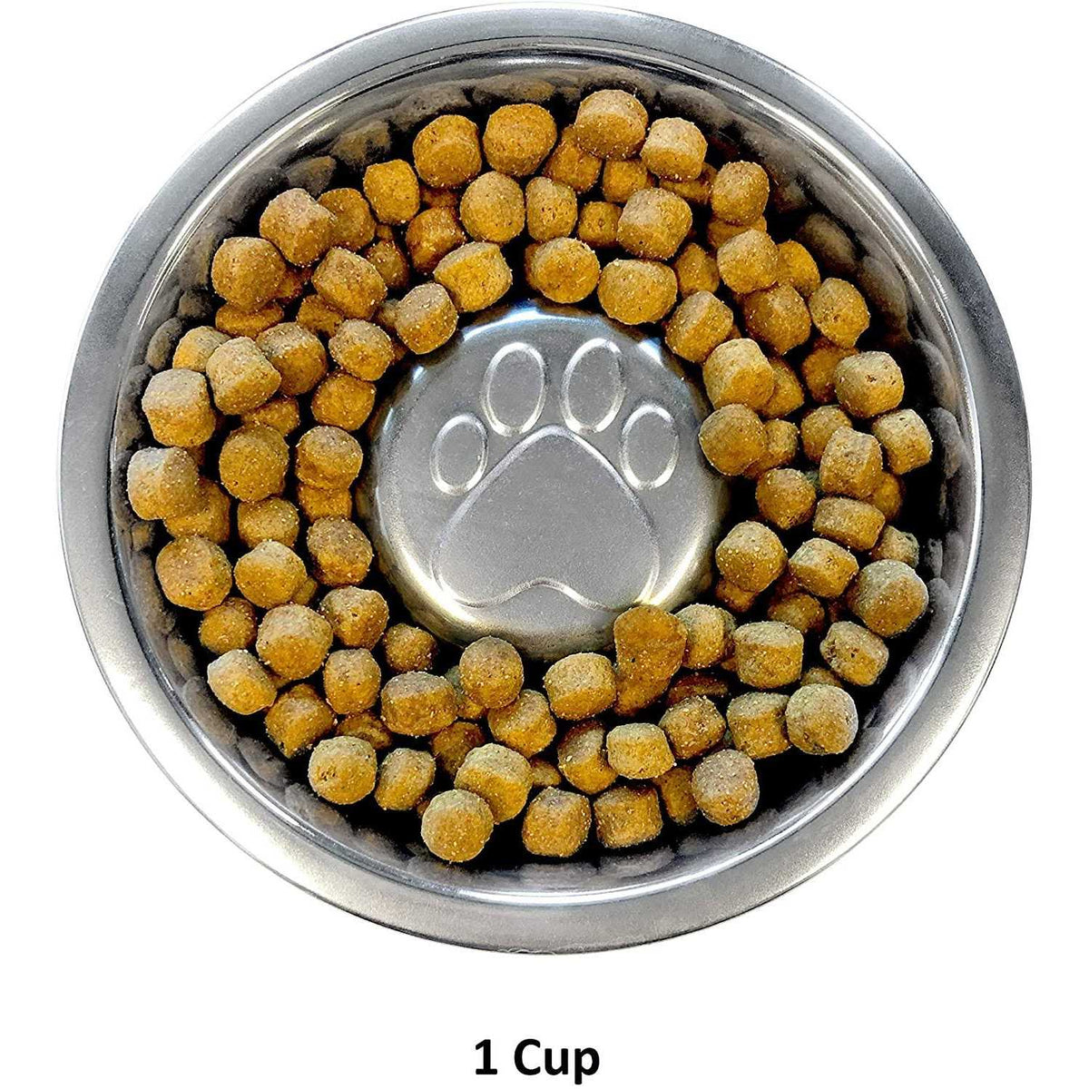 Slow Feed Stainless Steel Bowl T692