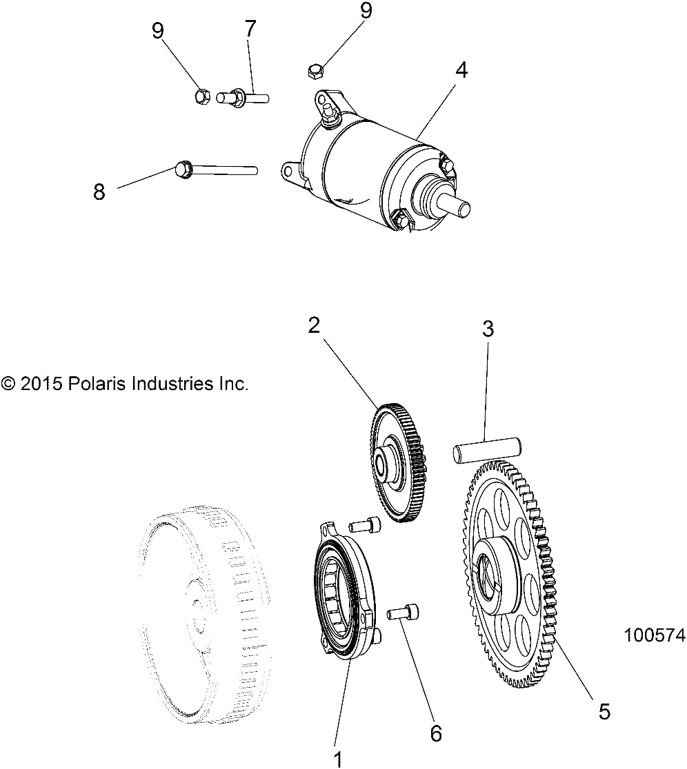Starter Gear Assembly Q89750