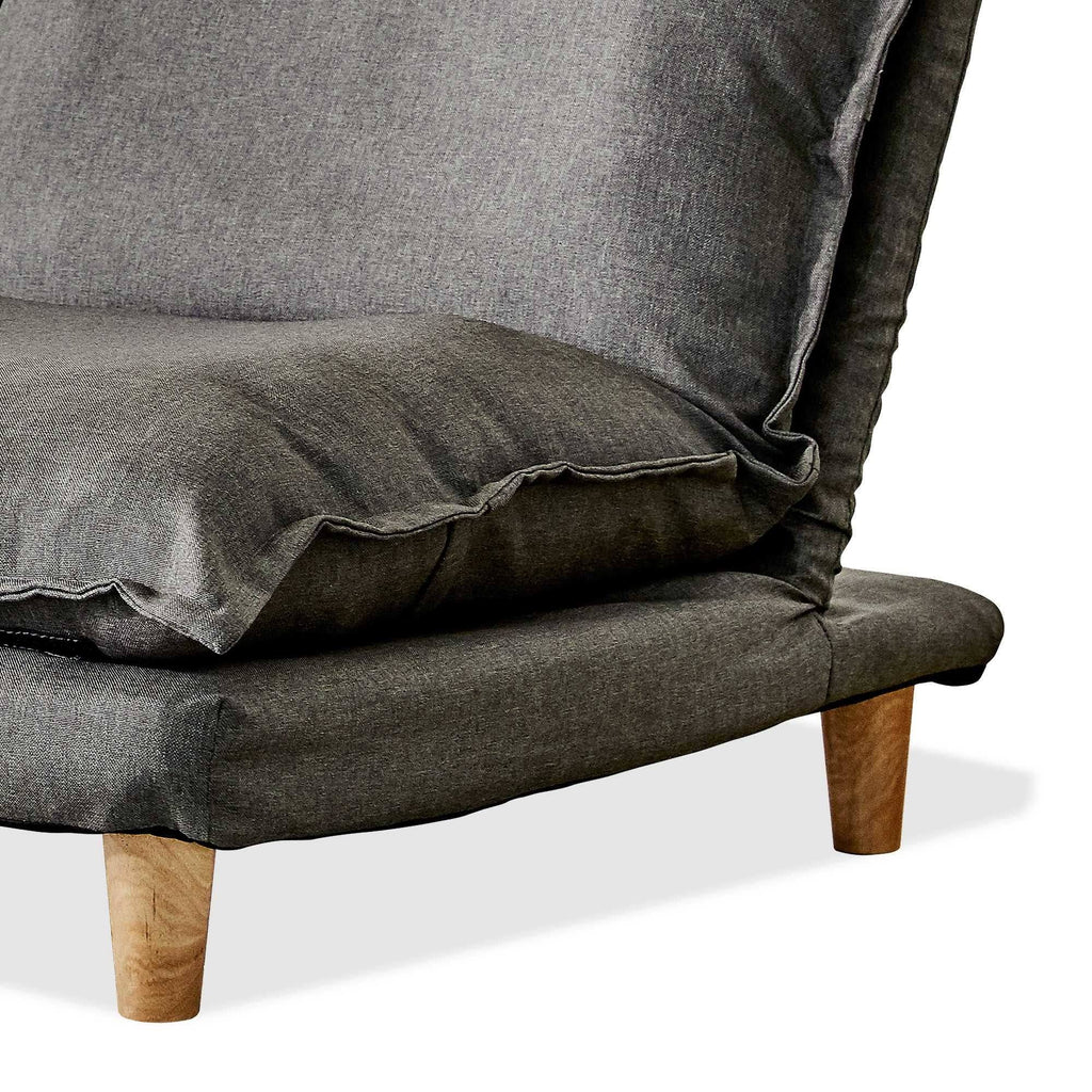 Grey Reclining Sofa with Ottoman M206971