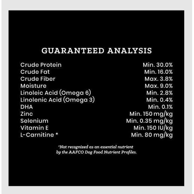 Grain Free Lamb Meal Dry Dog Food H401310