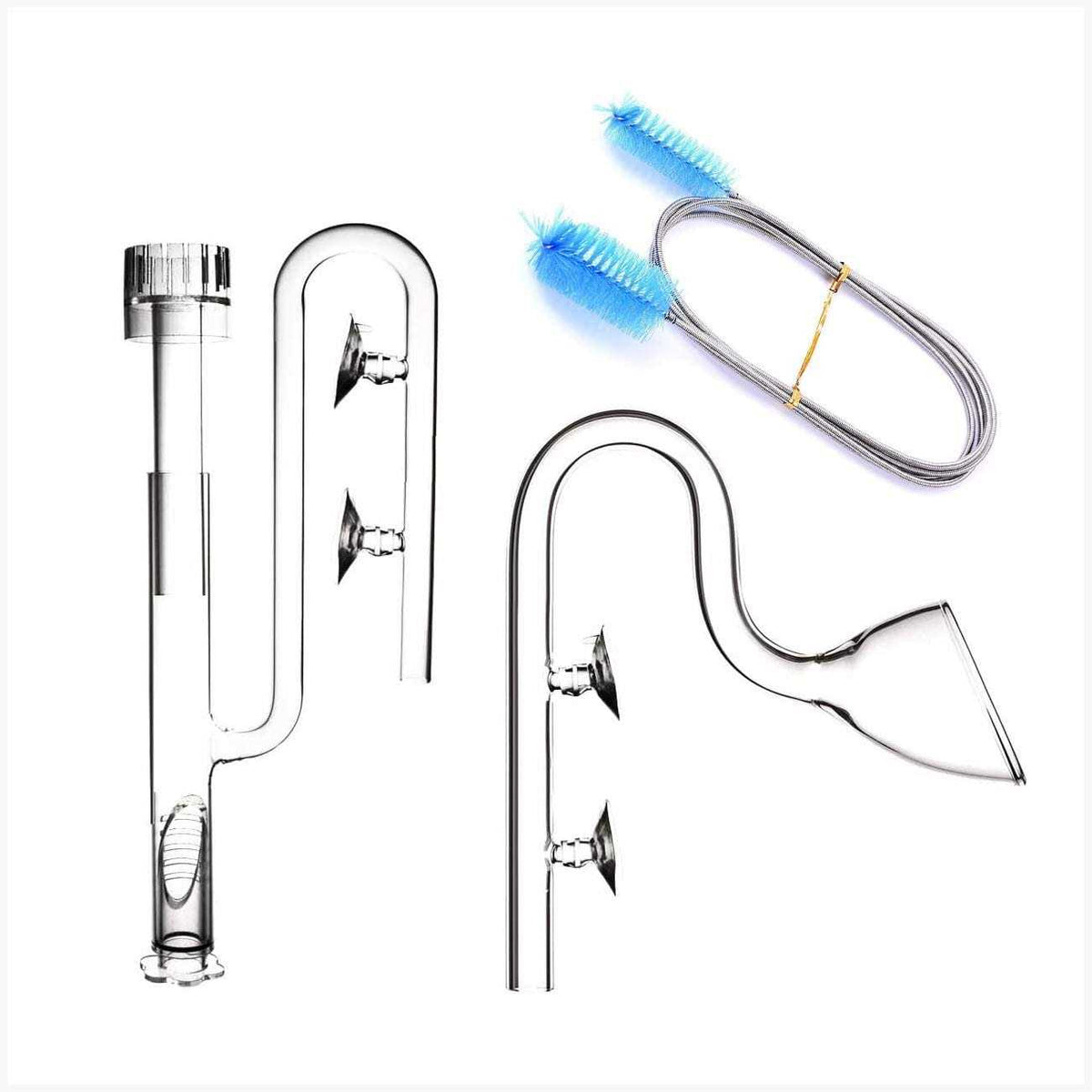 Aquatic Glass Lily Pipe Set with Skimmer Inflow and Outflow G633491