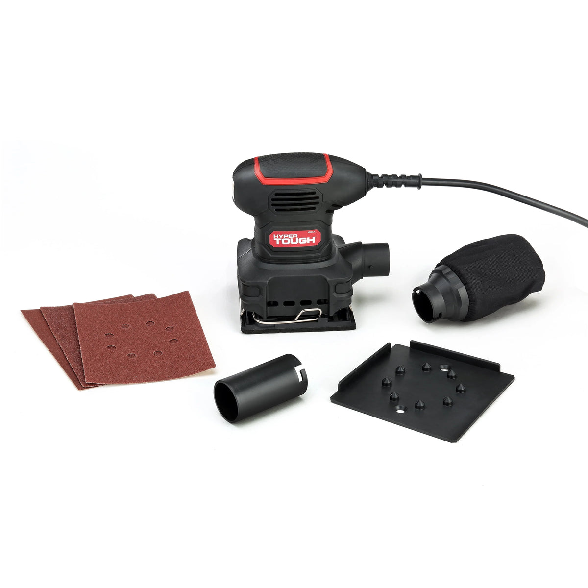2 Amp Corded 1/4 Sheet Palm Sander with Dust Bag A13423