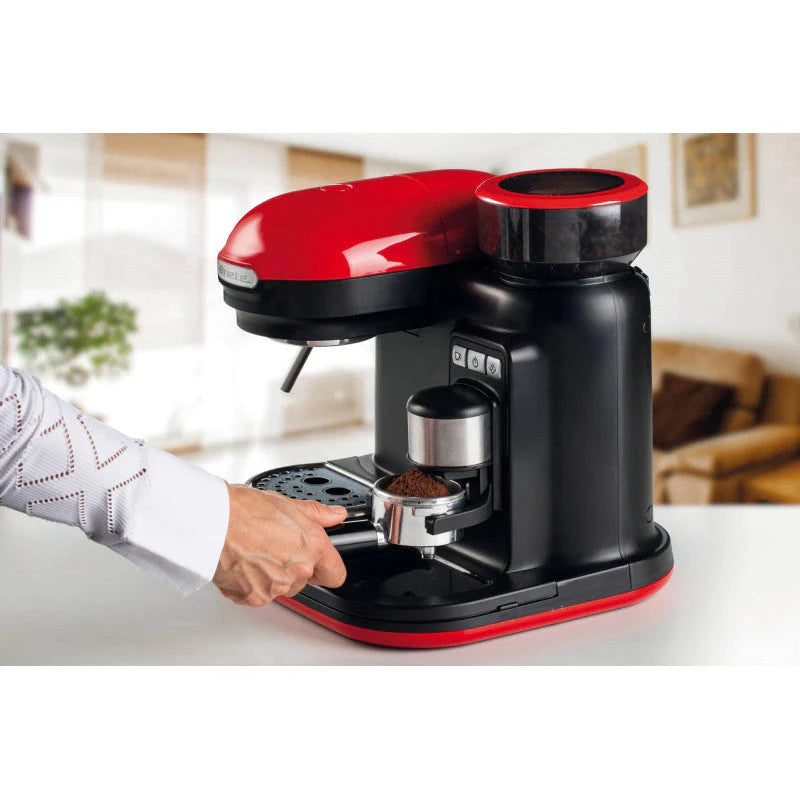 Espresso Machine with Grinder Red K8640