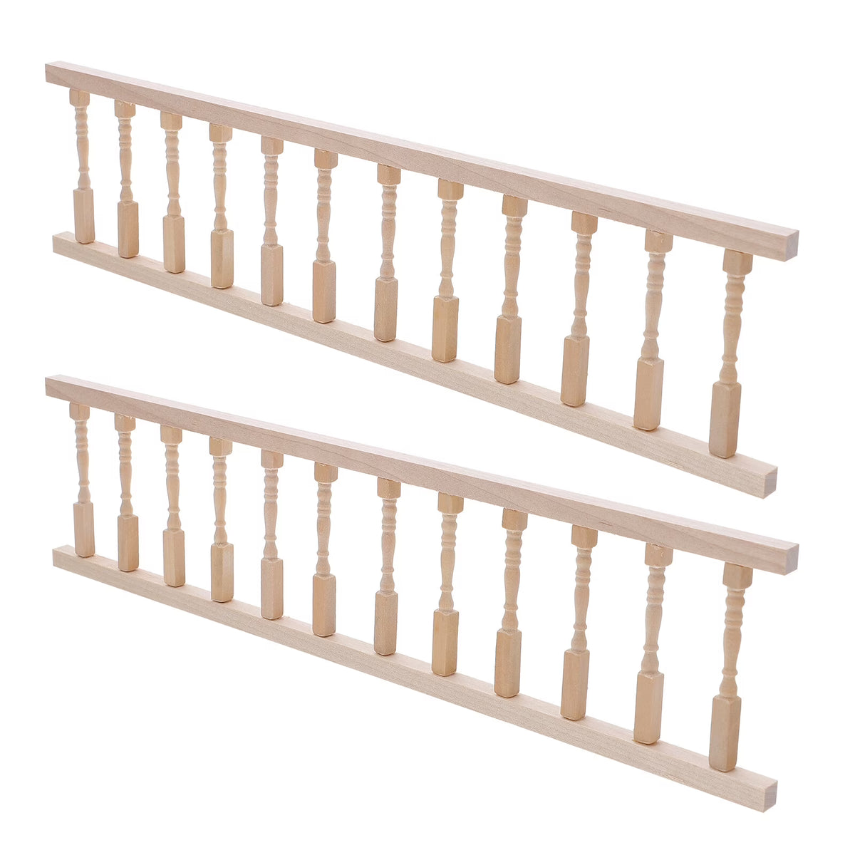 Mini Wood Dollhouse Staircase Toys 2 Pcs S7937
