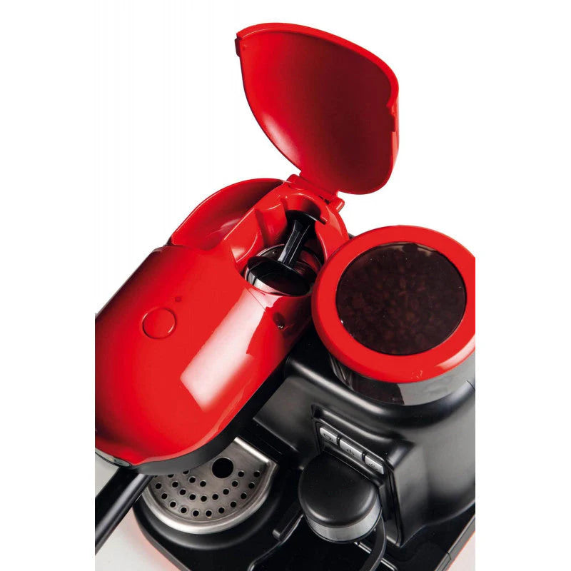 Espresso Machine with Grinder Red K8640