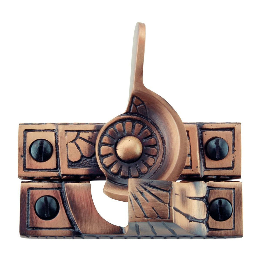 8 Ornate Solid Brass Window Sash Lock Q666339