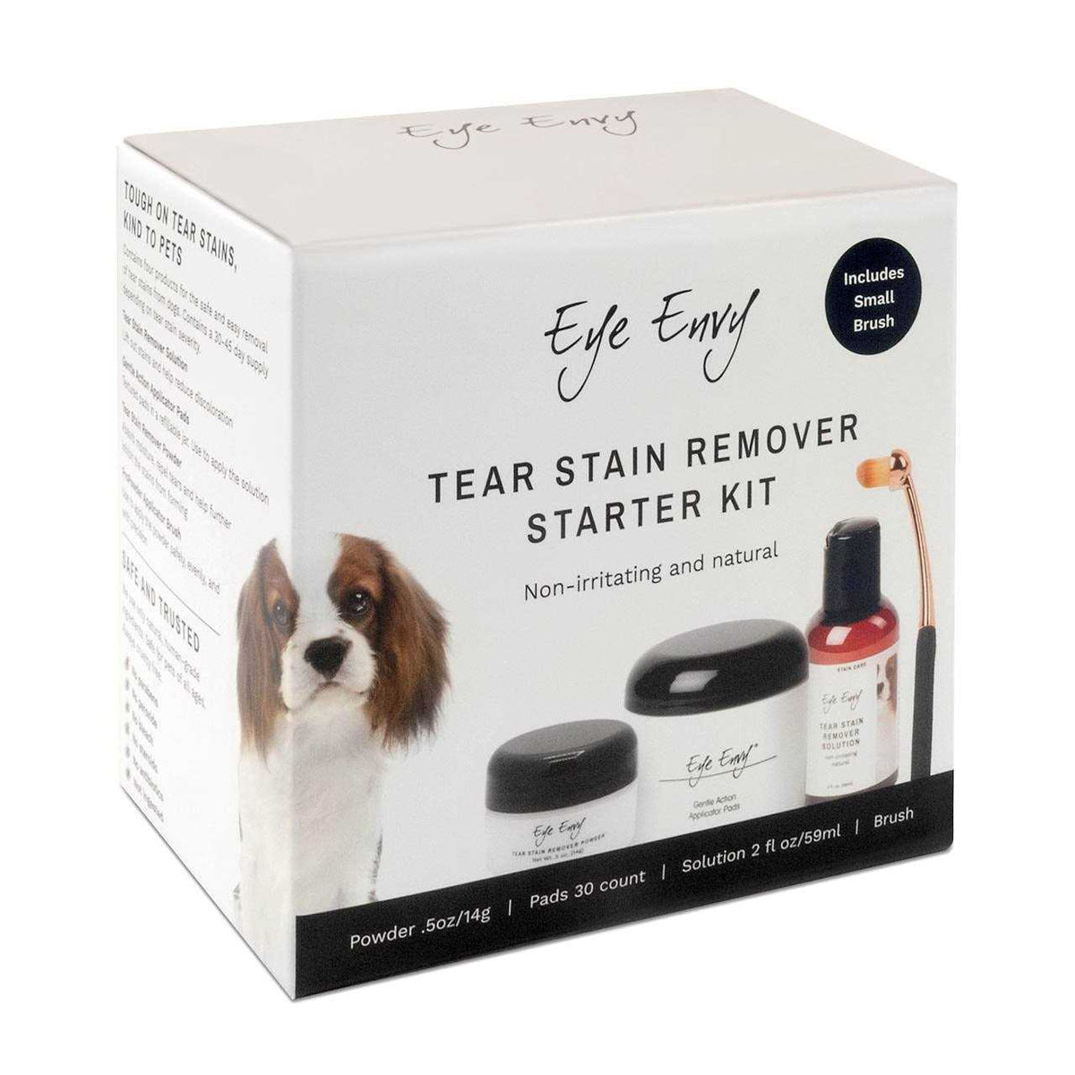 Dog Tear Stain Remover Starter Kit With Powder Brush E409