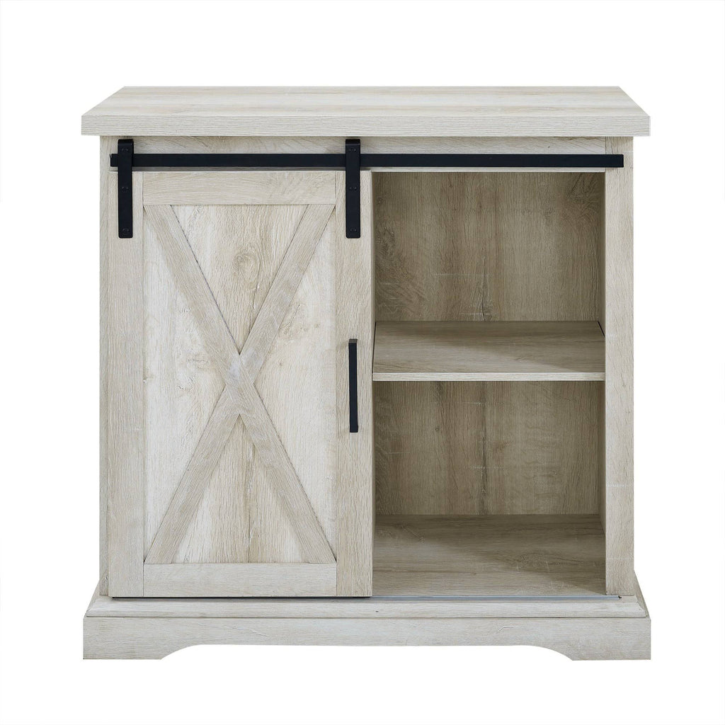 White Oak Rustic Farmhouse Buffet T1589