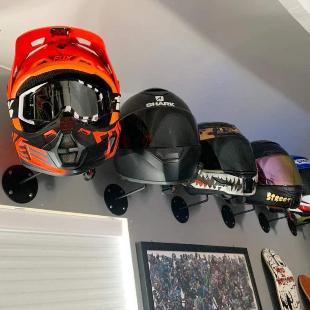 Motorcycle Helmet Rack 3PCS N1442