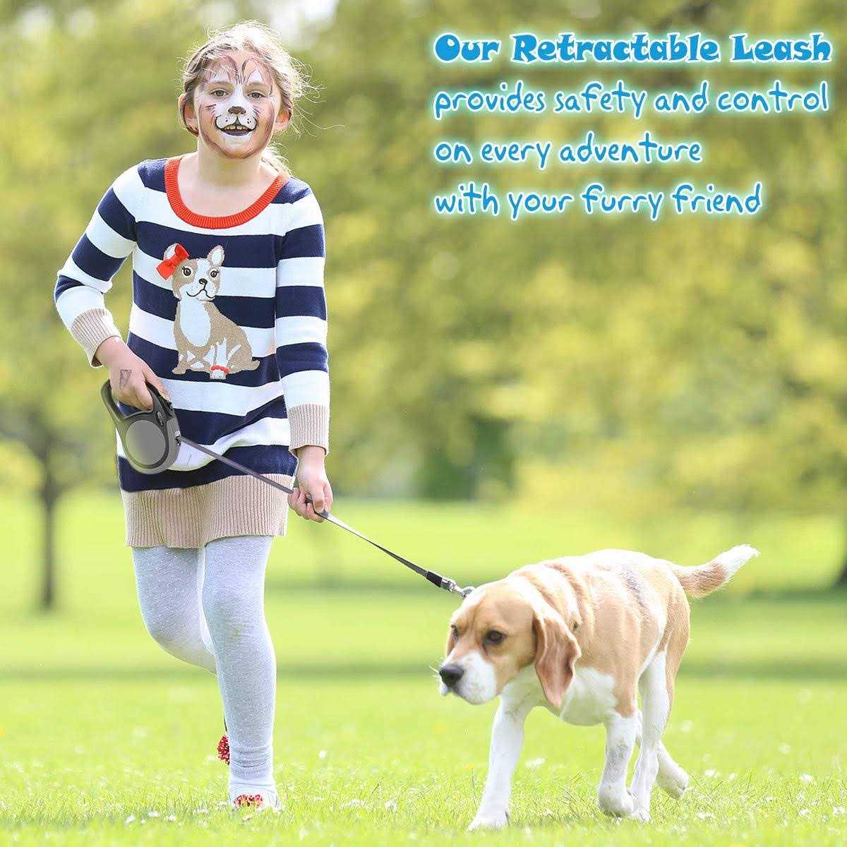 Heavy Duty Retractable Dog Leash 16ft D207304