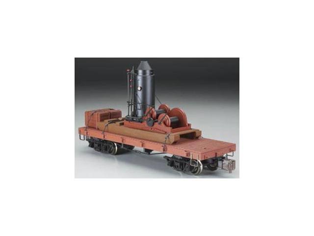 Log Skidder with Crates on 20ft Log Car T68060