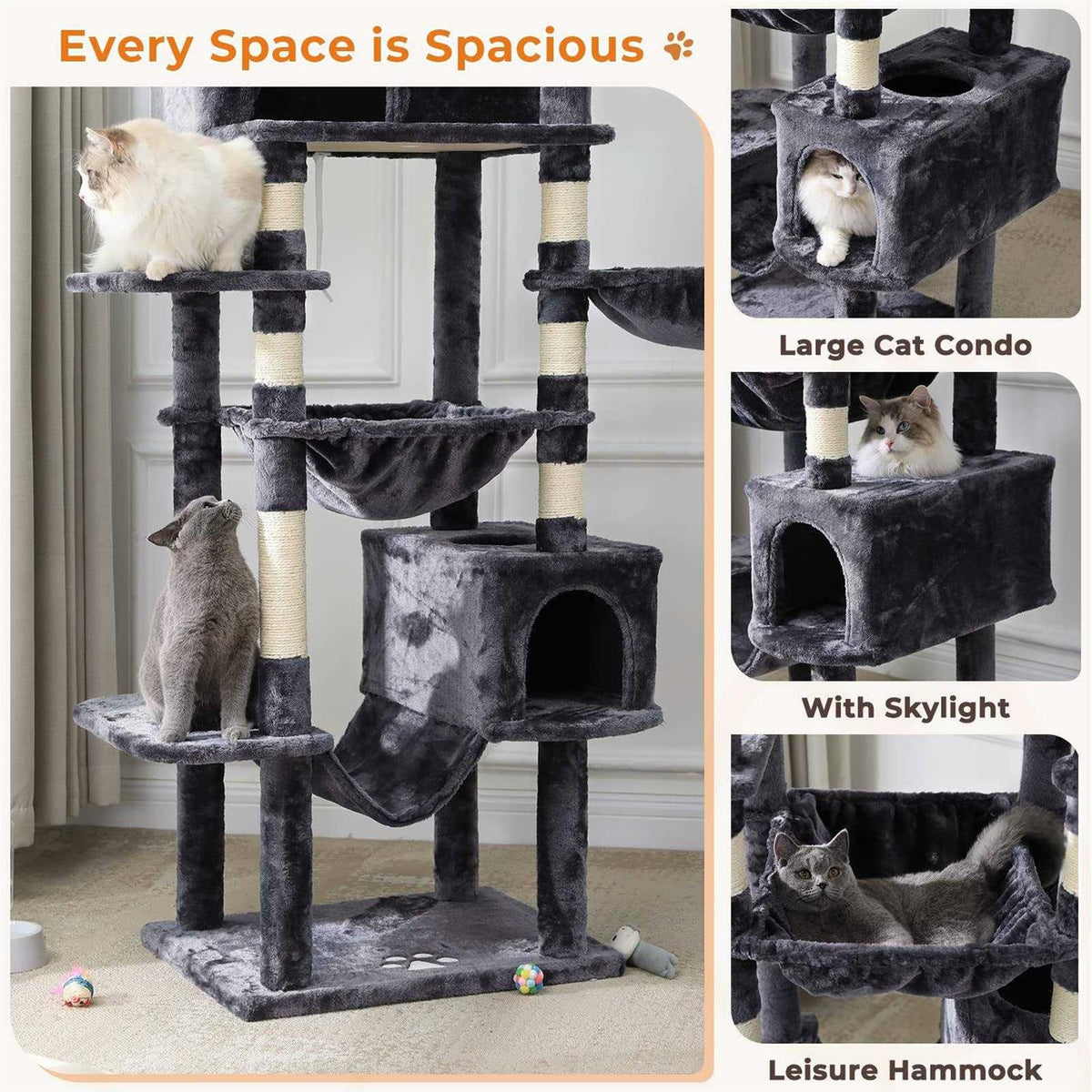 Cat Tree Cat Tower E286