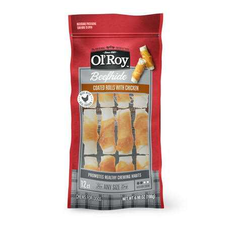 Beefhide Coated Rolls with Chicken F766870