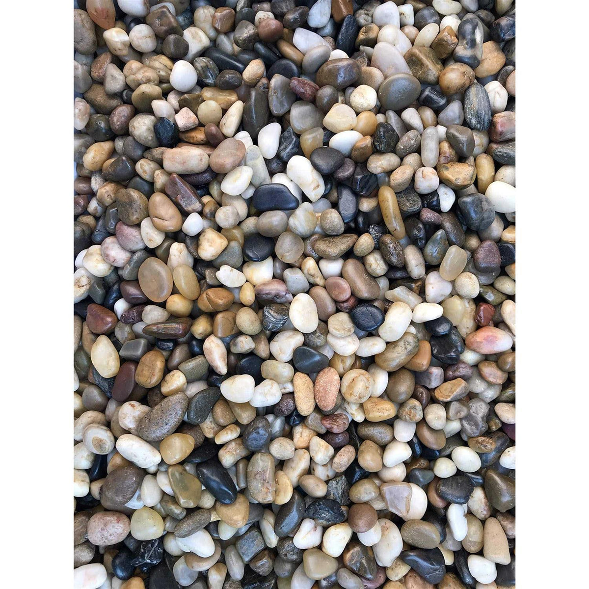 River Rock Stones Natural Decorative Polished Mixed Pebbles Gravel V9674
