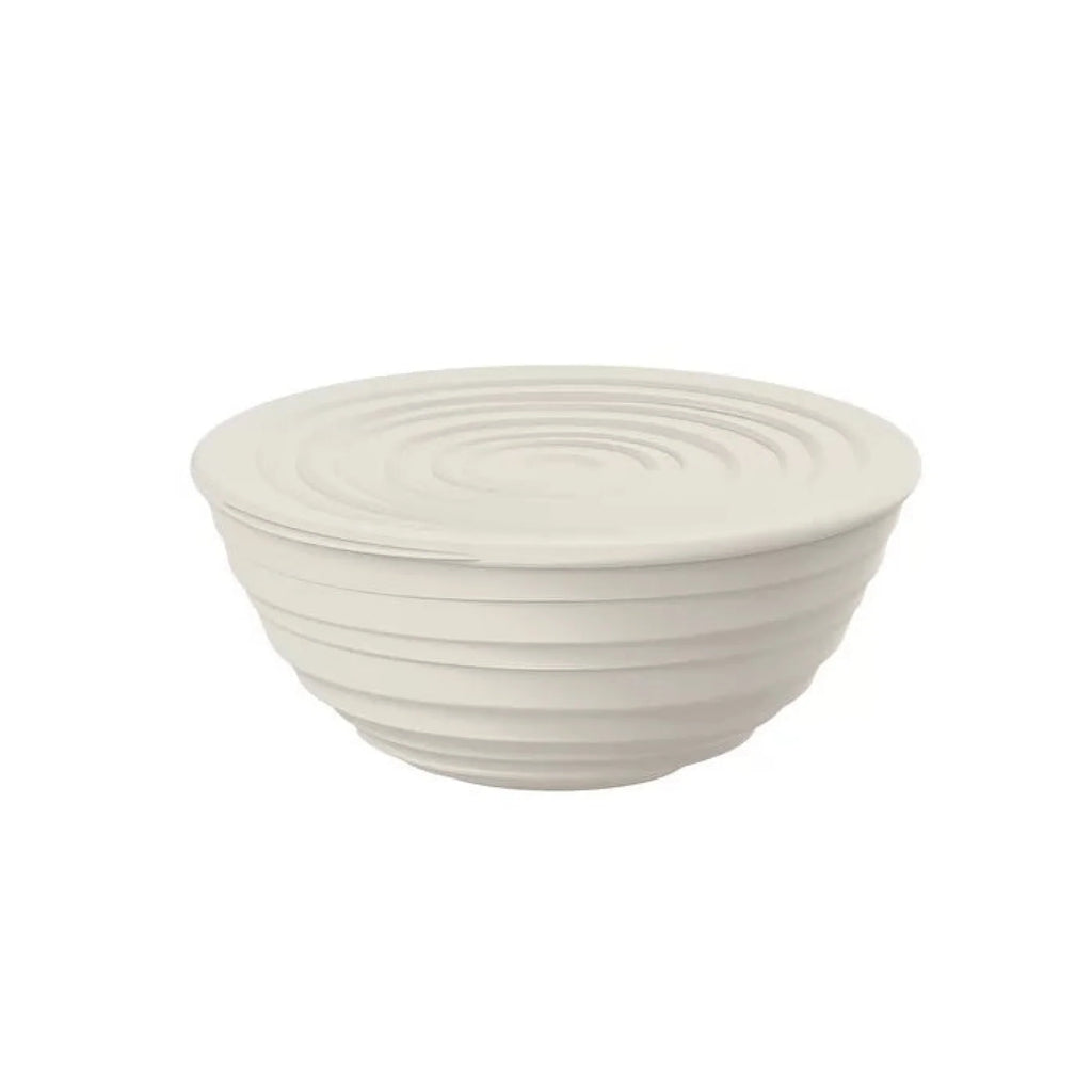 White Bowl With Lid S68117