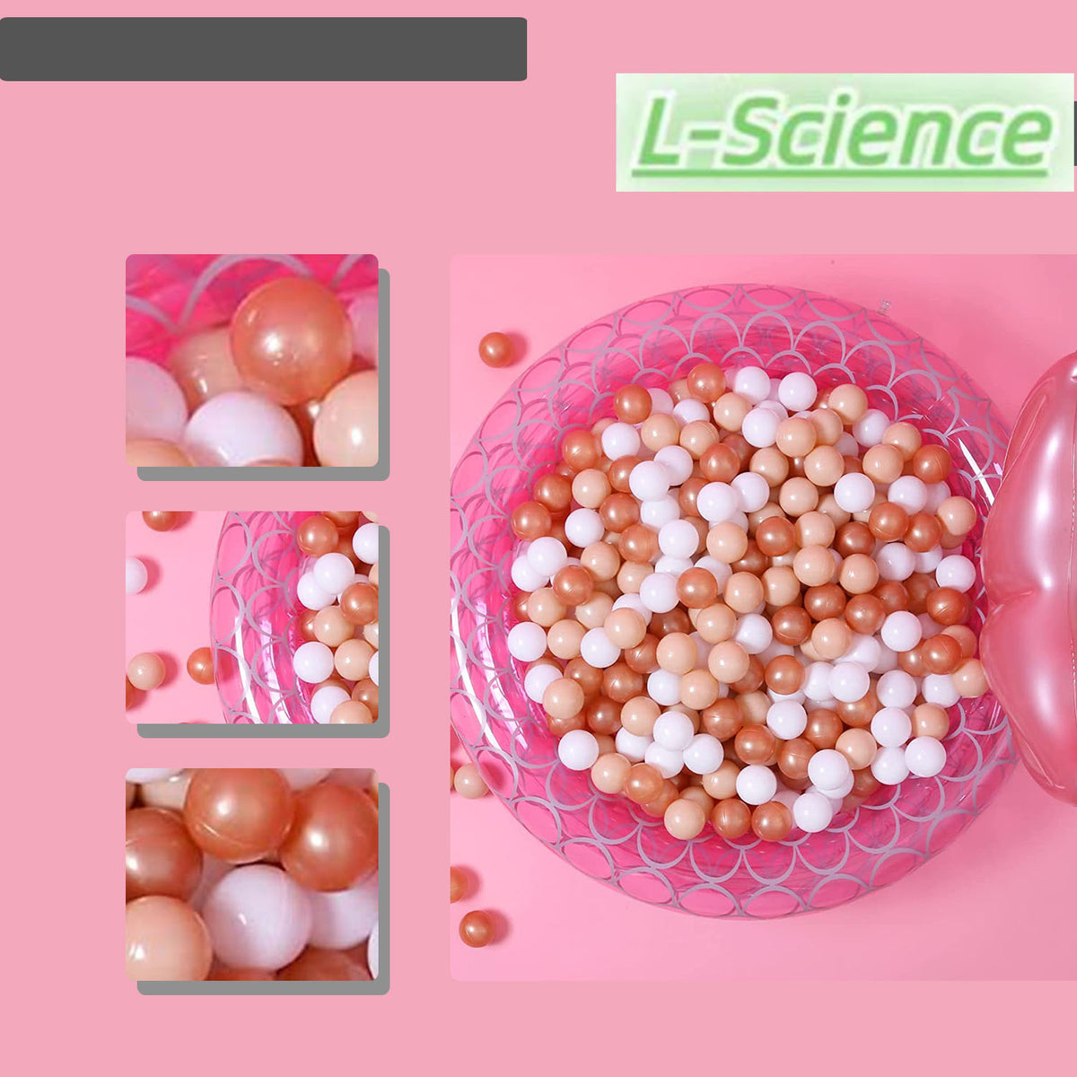 100pcs Plastic Balls for Ball Pit M88307