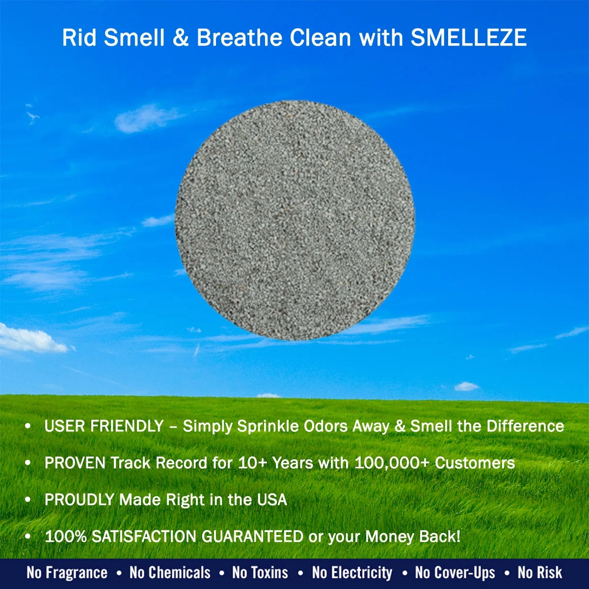 Natural Dead Animal Odor Removal Granules, 2 lbs. A9699