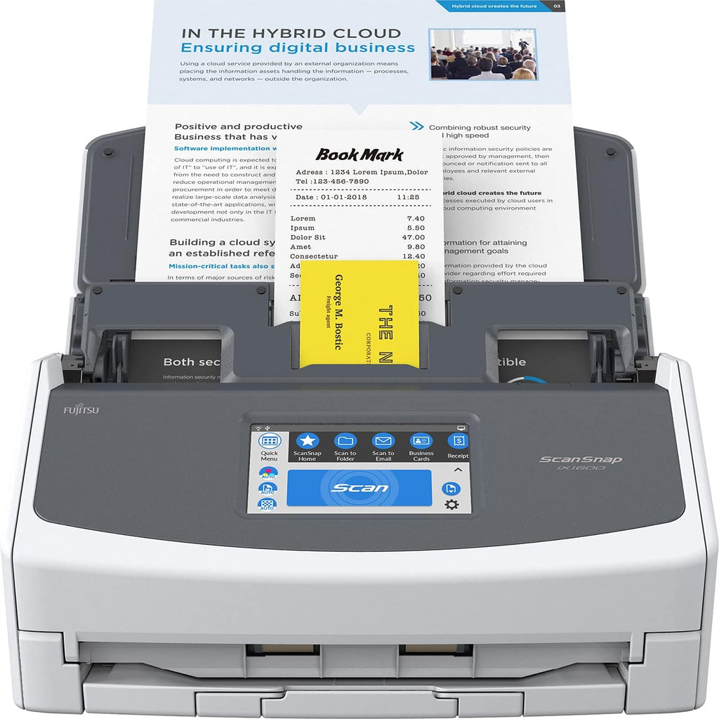 White Document Scanner U611