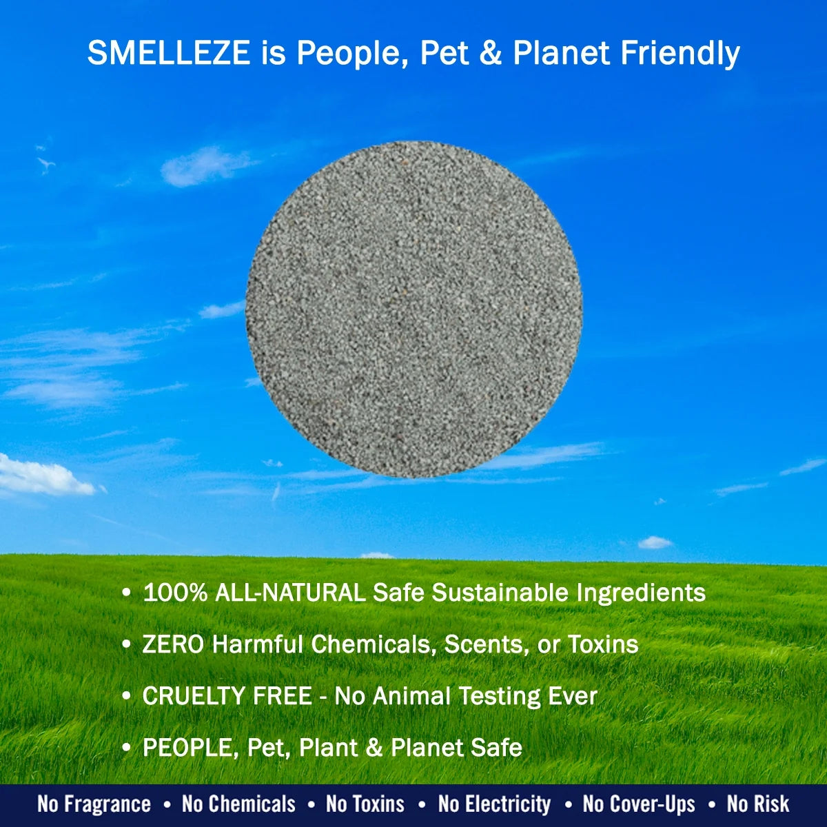 Natural Dead Animal Odor Removal Granules, 2 lbs. A9699