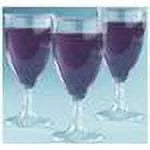 25 Pc Plastic Wine Glasses J572