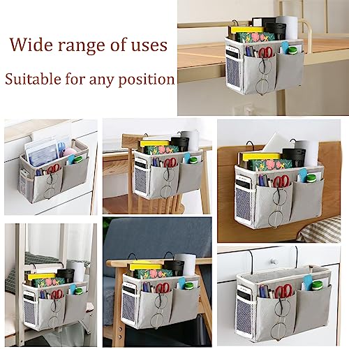 Grey Bedside Hanging Storage Organizer B227