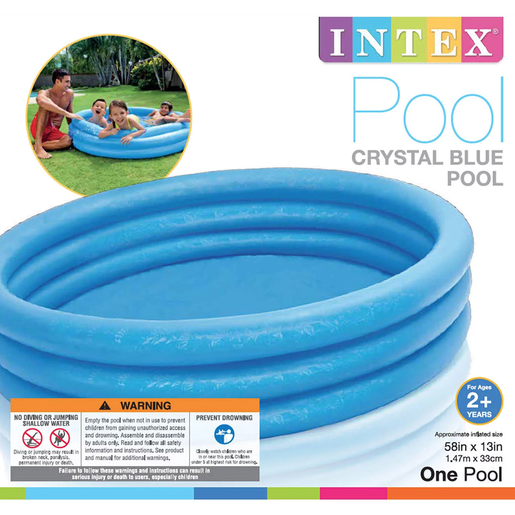 Crystal Blue Inflatable Pool H580