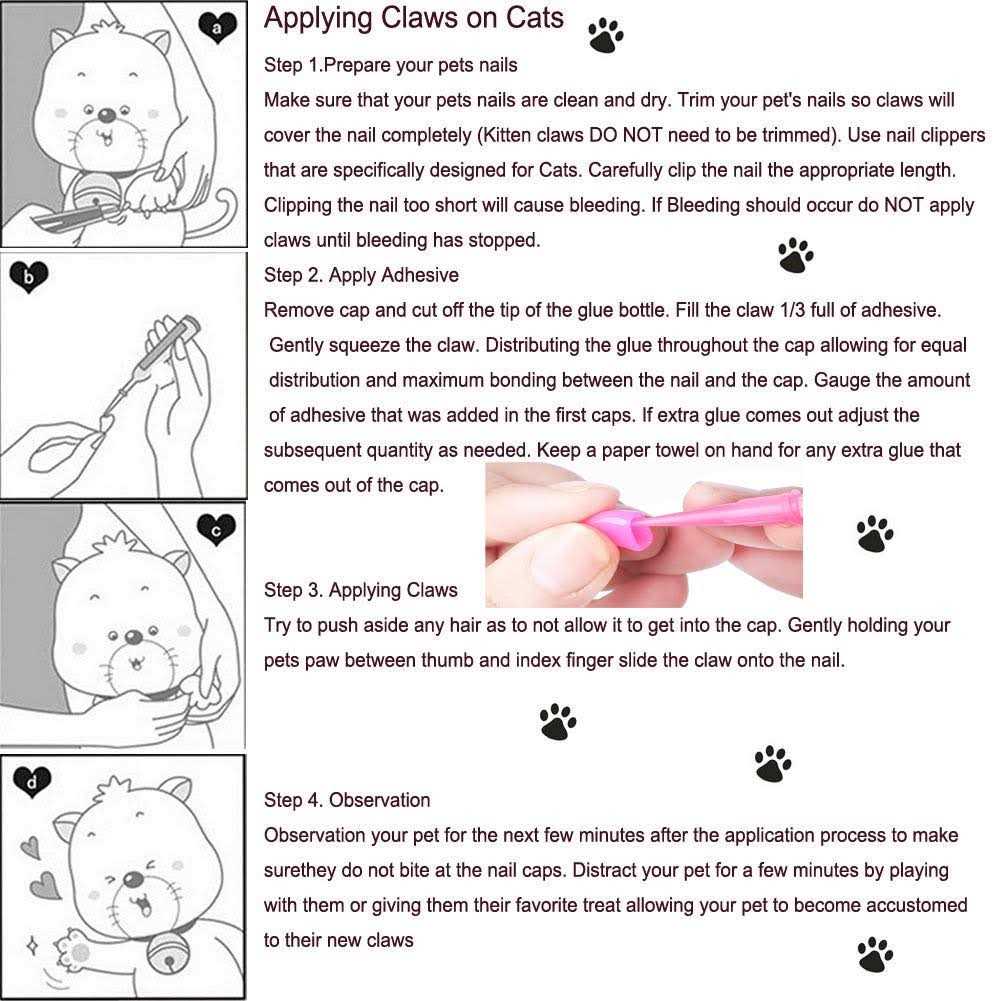 Soft Cat Caps Claws Paws W665