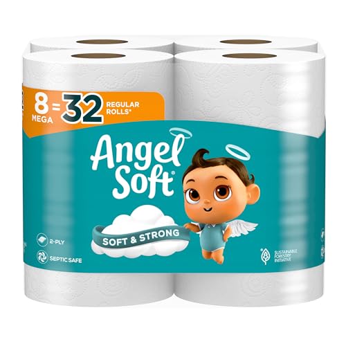 Toilet Paper, 16 Mega Rolls A630743