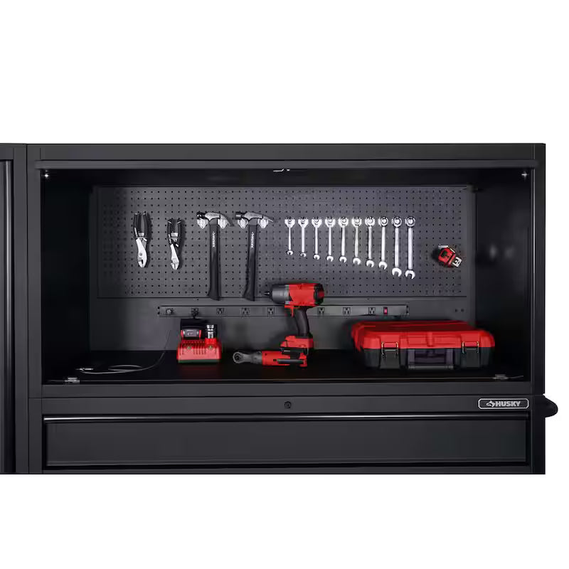 10 Drawer Matte Black Garage Workcenter M97054