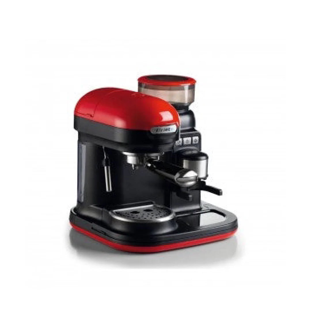 Espresso Machine with Grinder Red K8640