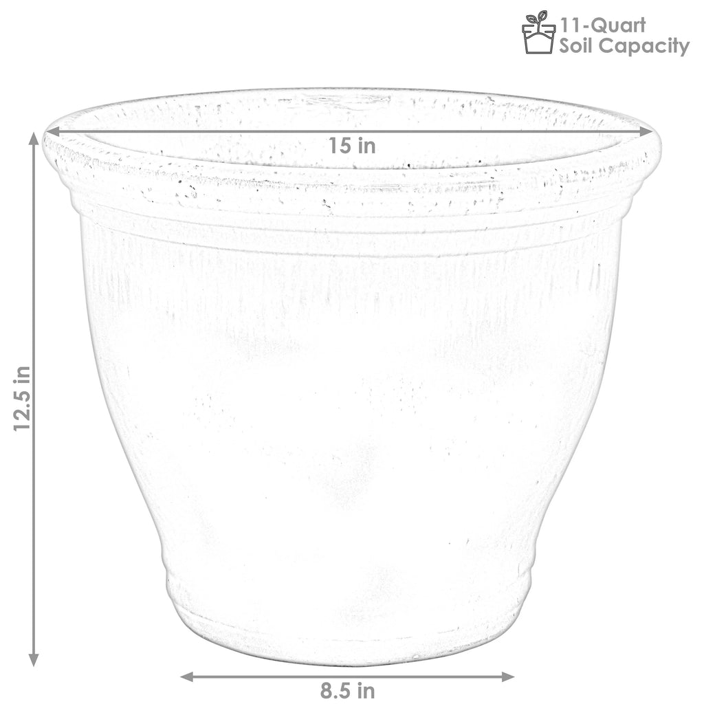 Glazed Ceramic Planter Y525