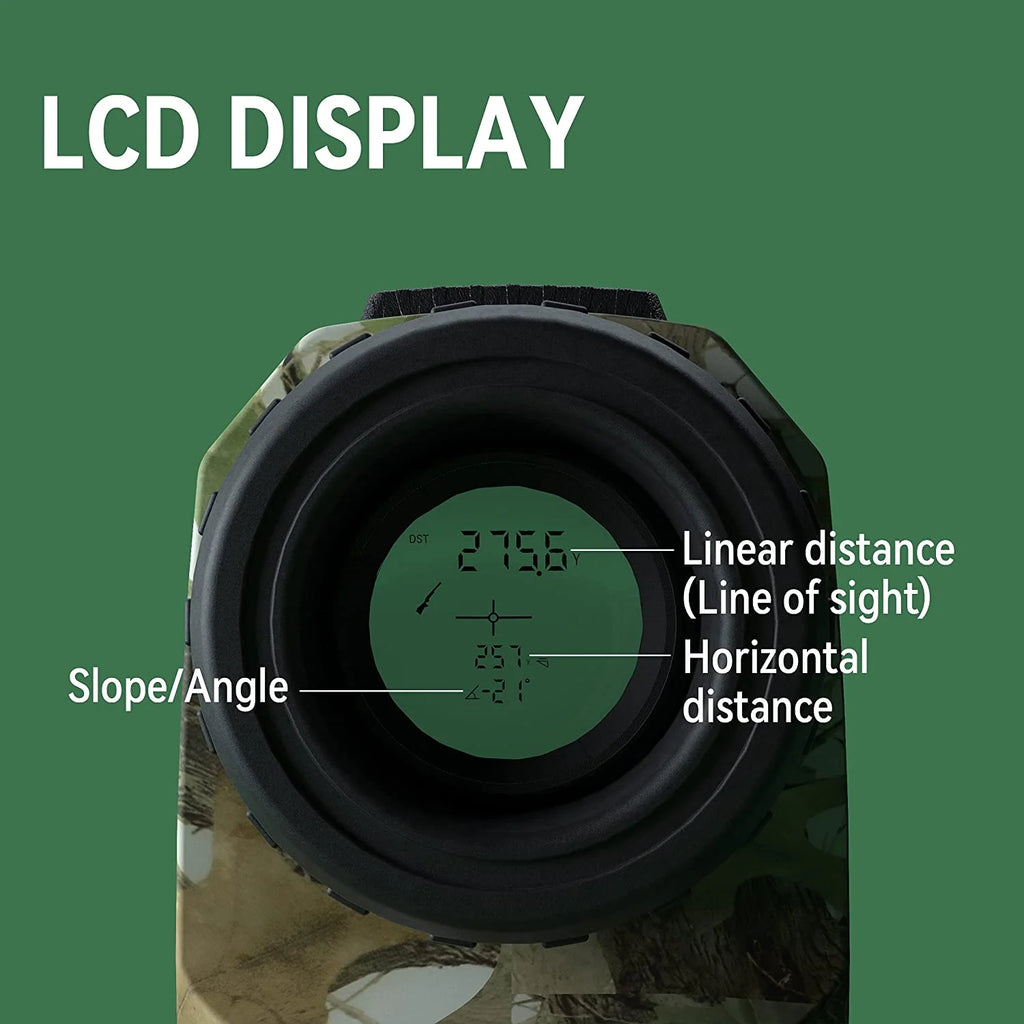 Laser Rechargeable Rangefinder 800 Yards 6X K902833