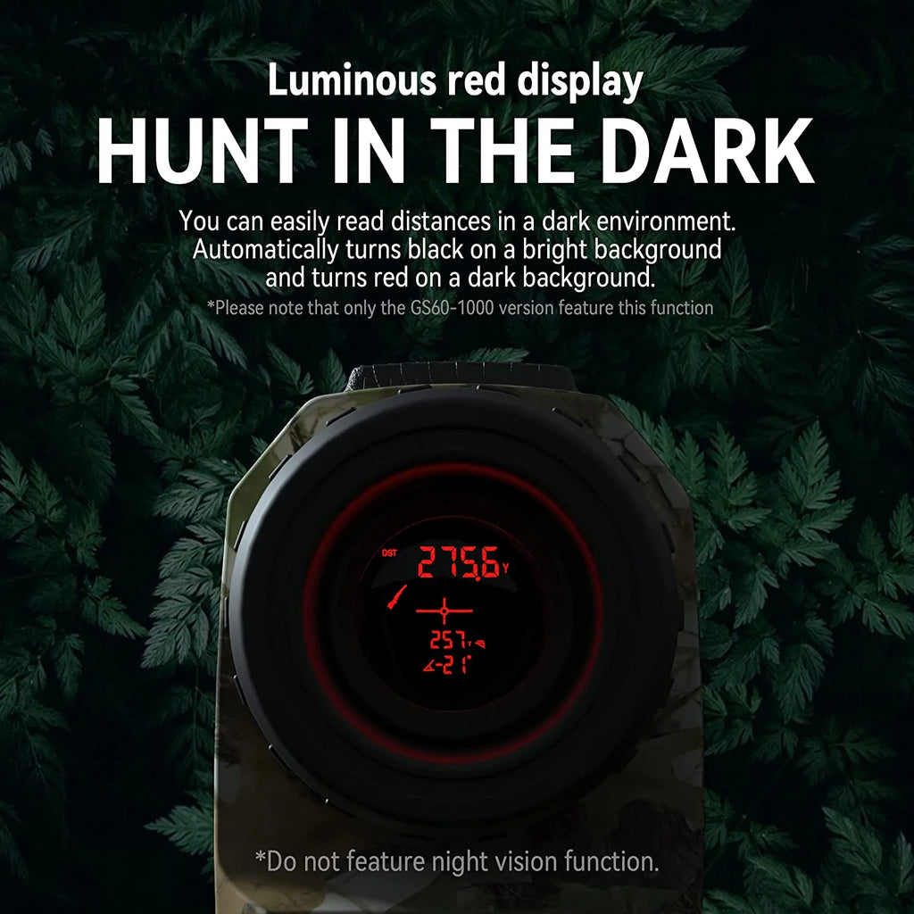 Laser Rechargeable Rangefinder 800 Yards 6X K902833