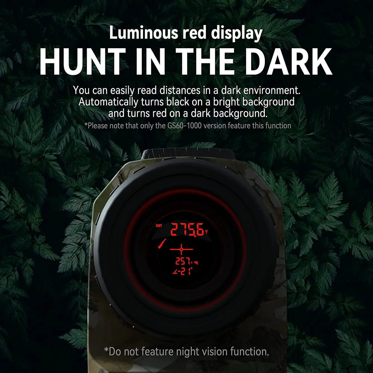 Laser Rechargeable Rangefinder 800 Yards 6X K902833